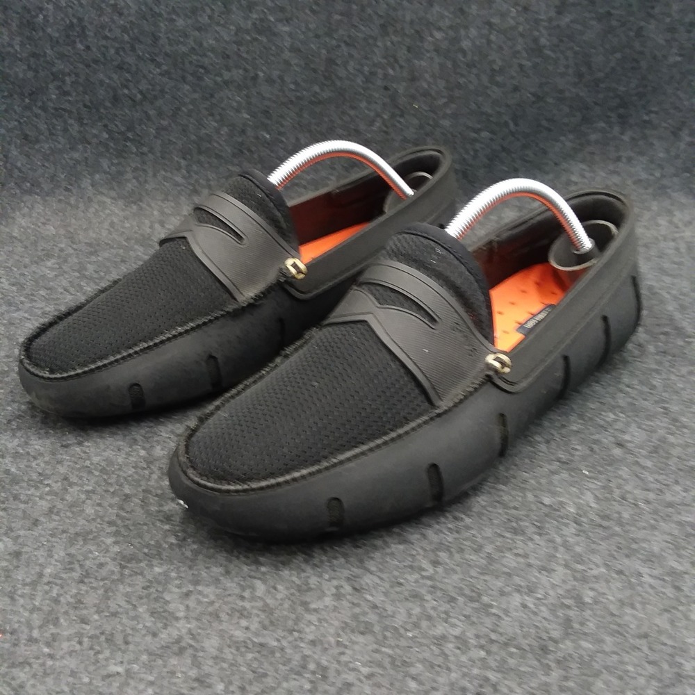 SWIMS Penny Loafers Slip-On Mesh Moccasins Classic Boat/Deck Shoes Men's Size 7‎